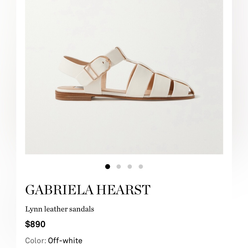 Gabriela Hearst Lynn sandal, sz 38